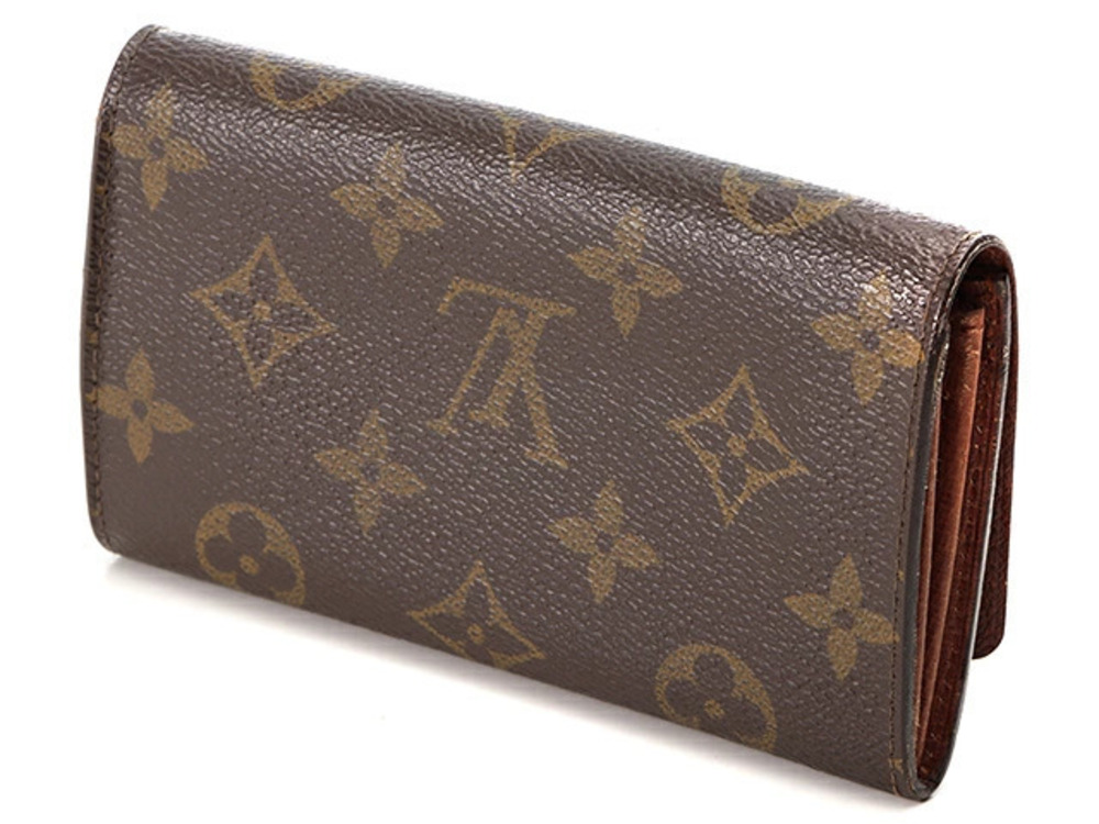Louis Vuitton Monogram Wallet Zip Portemonnaie Brown